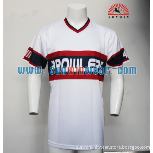 Cool mesh inserts baseball pullover jerseys